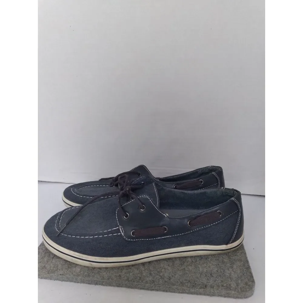 Mossimo Supply Co. Denim Boat Shoes Casual‎ Loafers Comfort Size?